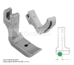 Pätka na všívanie kedru pre šijacie stroje, ľavá 3.2mm P69L1/8 [36069L 1/8]